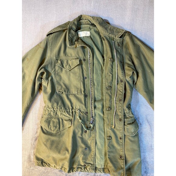 1950s US Army Military M-1951, 65OG-107 Cold-Weather Field Coat Men’s - Picture 3 of 11